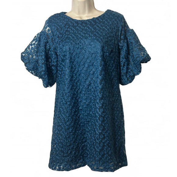 Floral Lace Mini  Dress‎ - Picture 1 of 16